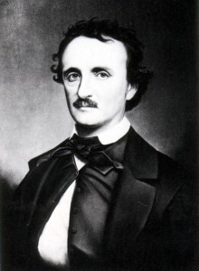 Poe, painted by Oscar Halling in the late 1860s.